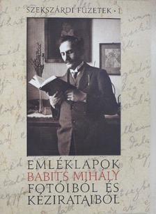 Emléklapok Babits Mihály fotóiból és kézirataiból [antikvár]