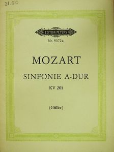 W. A. Mozart - Sinfonie A-Dur [antikvár]