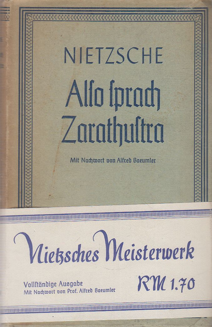 Friedrich Nietzsche - Also sprach Zarathustra [antikvár]