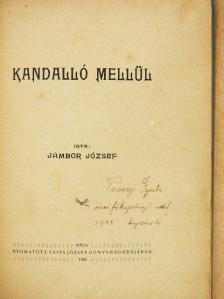 Jámbor József - Kandalló mellül [antikvár]