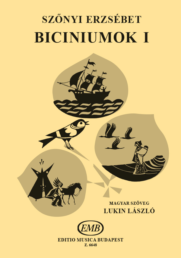 SZŐNYI ERZSÉBET - BICINIUMOK I ( JAPÁN DALOK ) MAGYAR SZÖVEG LUKIN LÁSZLÓ