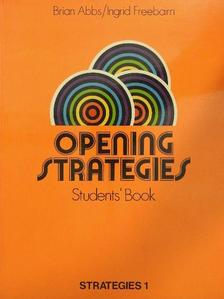 Brian Abbs - Opening Strategies - Students' Book [antikvár]