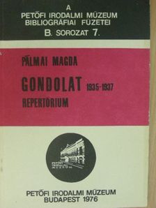 Pálmai Magda - Gondolat (1935-1937) [antikvár]