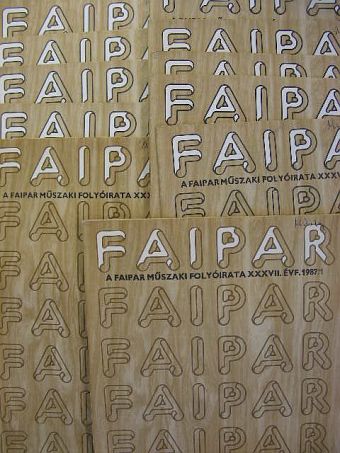 Faipar 1987. január-december [antikvár]