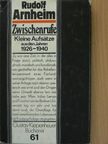 Rudolf Arnheim - Zwischenrufe [antikvár]