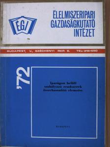 Török Istvánné - Iparágon belüli szabályozó rendszerek összehasonlító elemzése [antikvár]