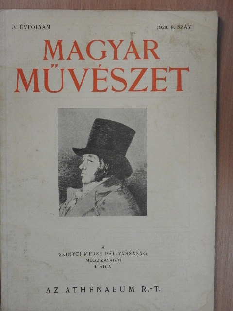 Csányi Károly - Magyar Művészet 1928/9. [antikvár]