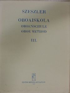 Szeszler Tibor - Oboaiskola III. [antikvár]