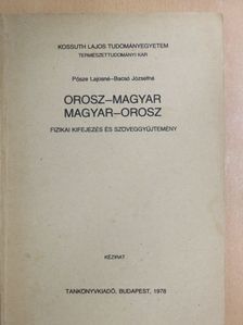 Bacsó Józsefné - Orosz-magyar/magyar-orosz [antikvár]