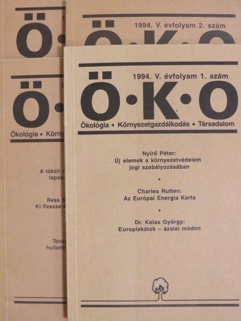 Balthazár Zsolt - ÖKO 1994/1-4. [antikvár]