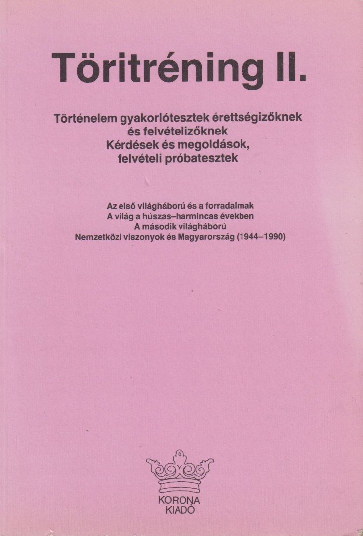 Dr. Benkes Mihály - Töritréning II. [antikvár]