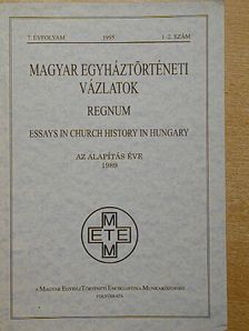 Adriányi Gábor - Magyar Egyháztörténeti Vázlatok 1995/1-2. [antikvár]