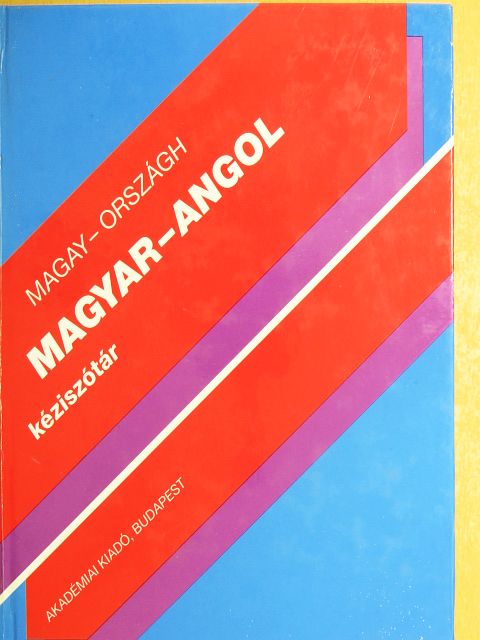 Magay Tamás - Magyar-angol kéziszótár [antikvár]