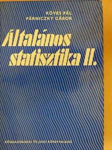 Köves Pál - Általános statisztika II. [antikvár]