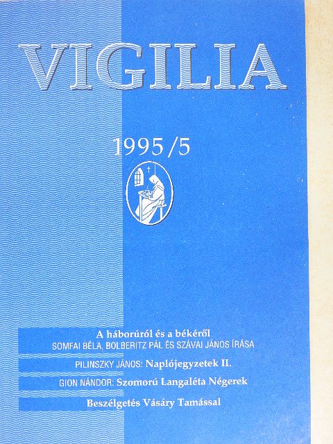Bolberitz Pál - Vigilia 1995. május [antikvár]