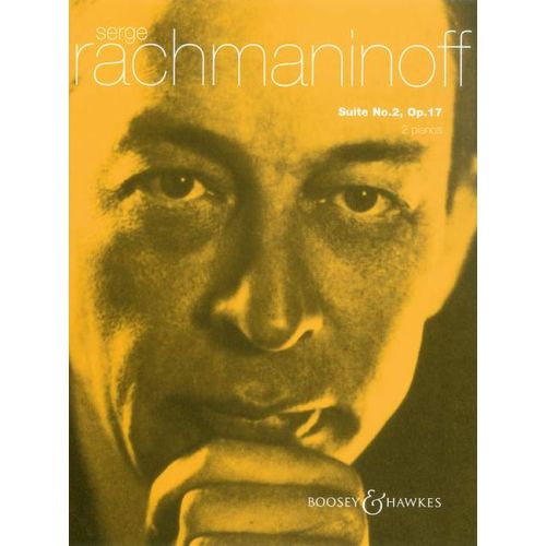 (RAHMANYINOV) RACHMANINOFF - SUITE NO.2, OP.17 FOR 2 PIANOS