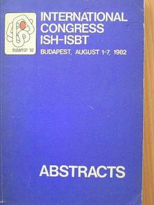 International Congress ISH-ISBT [antikvár]