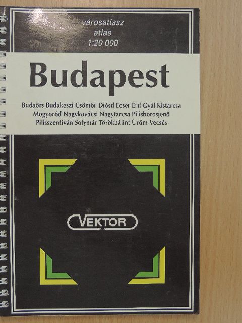 Ács Ferenc - Budapest városatlasz [antikvár]