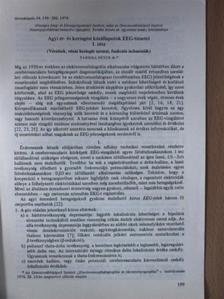 Dr. Tariska Péter - Agyi ér- és keringési kórállapotok EEG-tünetei I. [antikvár]