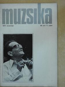 Bónis Ferenc - Muzsika 1977. november [antikvár]