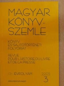 Bellágh Rózsa - Magyar Könyvszemle 2005/3. [antikvár]