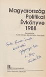 Kurtán Sándor, Sándor Péter, Vass László - Magyarország politikai évkönyve 1988 (dedikált) [antikvár]