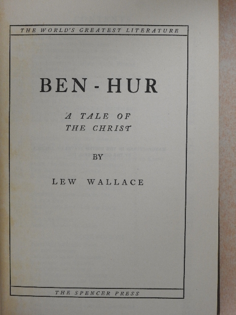 Lew Wallace - Ben-Hur [antikvár]