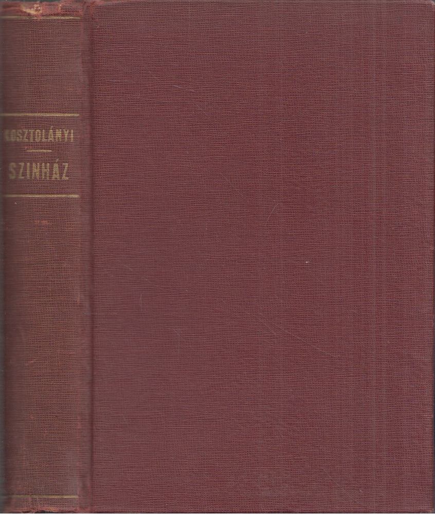 Kosztolányi Dezső - Színház [antikvár]