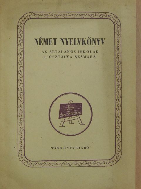 Magos Béla - Német nyelvkönyv 6. [antikvár]