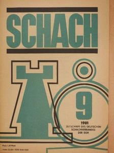 Horst Rittner - Schach September 1981 [antikvár]