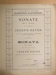 Joseph Haydn - Sonate No. 7. E moll [antikvár]