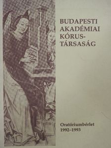 Földes Imre - Budapesti akadémiai kórustársaság [antikvár]