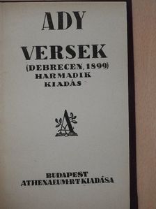 Ady Endre - Versek [antikvár]