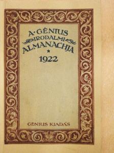 A Genius irodalmi almanachja 1922. [antikvár]