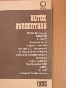 Csúri István - Autós mindentudó 1986 [antikvár]