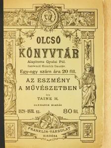 Taine H. - Az eszmény a művészetben [antikvár]