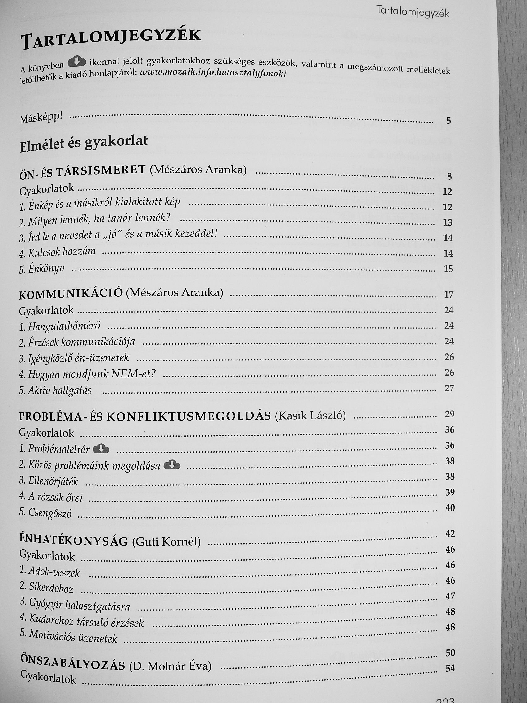 D. Molnár Éva - Osztályfőnöki óra: Másképp! [antikvár]