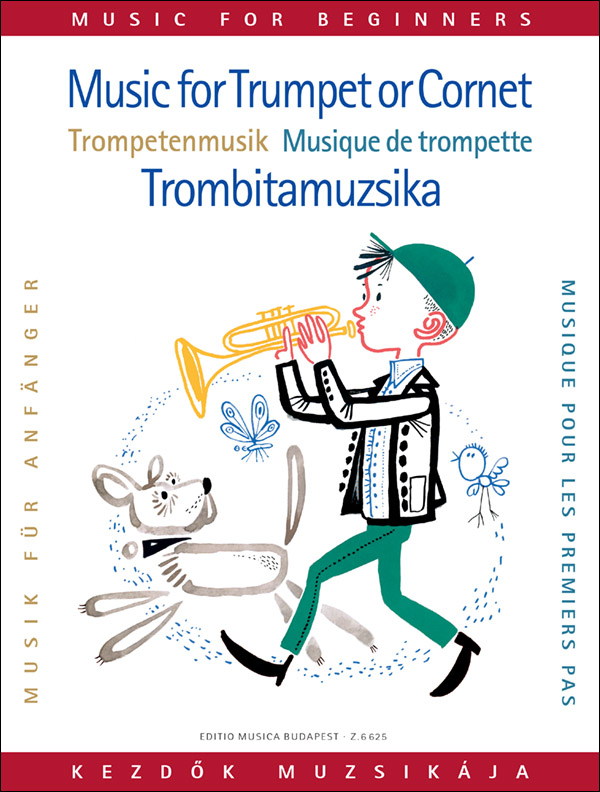 TROMBITAMUZSIKA KEZDŐK SZÁMÁRA TROMBITÁRA ÉS ZONGORÁRA (BORST-BOGÁR)