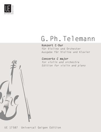 TELEMANN,G.PH. - KONZERT C-DUR FÜR VIOLINE U.ORCH.AUSG.FÜR VIOLINE UND KLAVIER