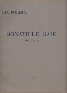 Ed. Poldoni - Sonatille Gaie - Piano solo [antikvár]