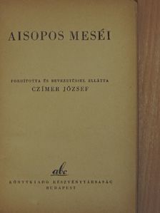 Aisopos - Aisopos meséi [antikvár]