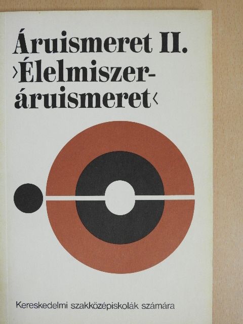 Riemer László - Áruismeret II. [antikvár]
