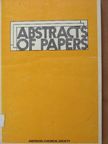 Domenic DeFelice - Abstracts of Papers [antikvár]