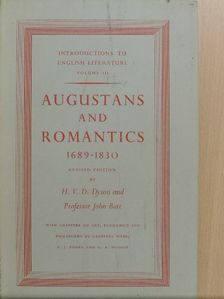 F. J. Fisher - Augustans and Romantics [antikvár]