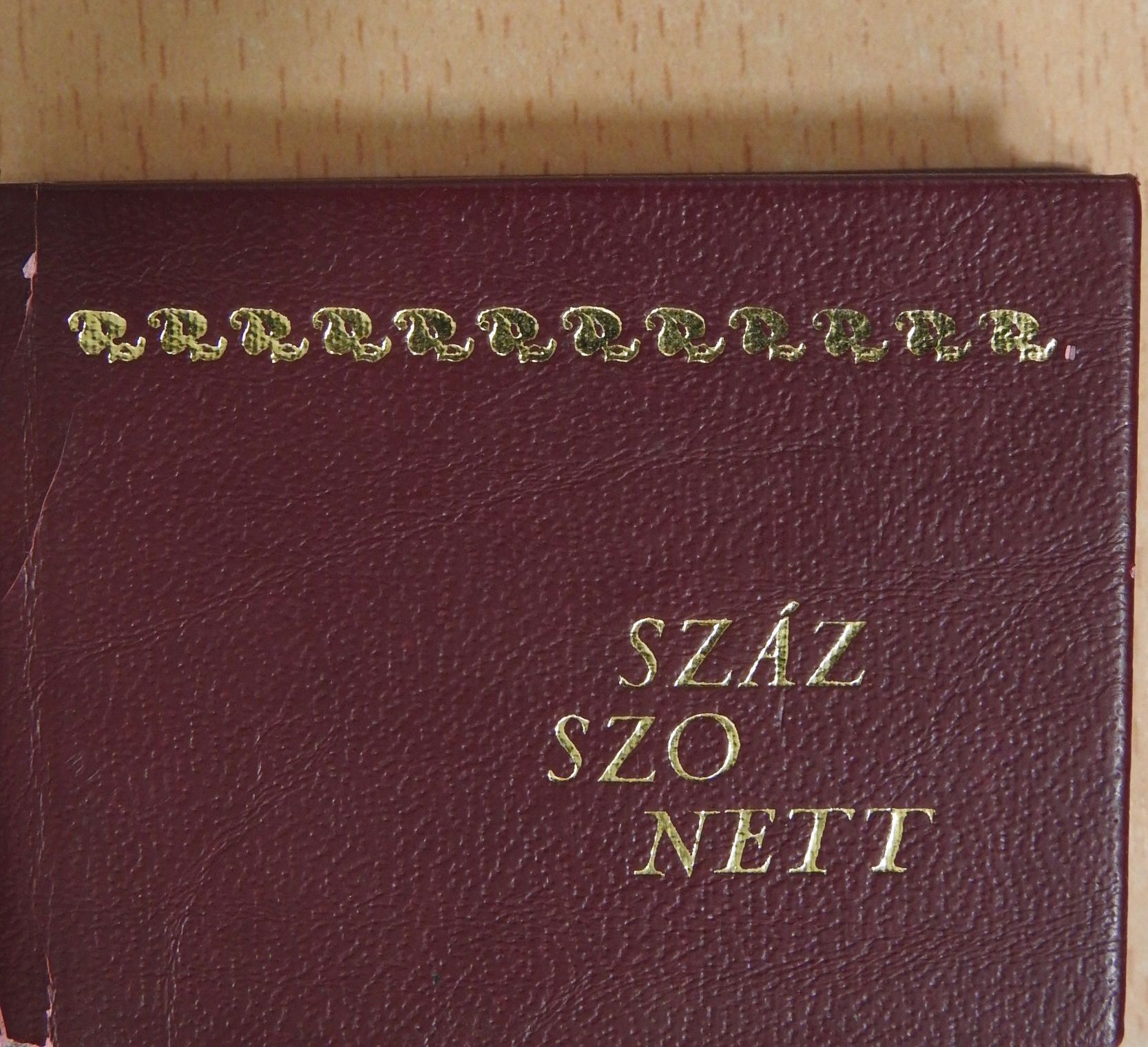 Bródy László - Száz szonett (minikönyv) (dedikált példány) [antikvár]