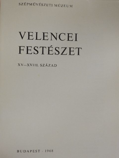 Dr. Czobor Ágnes - Velencei festészet [antikvár]