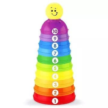 Fisher-Price: Színes csészepiramis