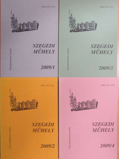 Nagy Ádám - Szegedi műhely 2009/1-4. [antikvár]