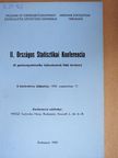 Dr. Kupcsik József - II. Országos Statisztikai Konferencia [antikvár]