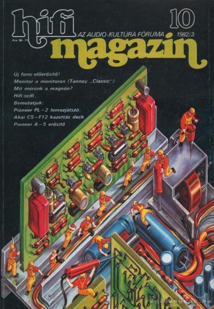 DARVAS LÁSZLÓ - Hifi magazin 10. 1982/3. [antikvár]